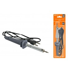 Паяльник электрический ПЭ-60  с жалом типа "конус", в комплекте подставка, 60 Вт, "Гранит"  SQ1025-0202  TDM
