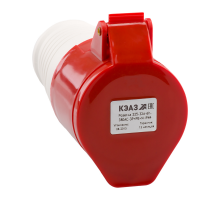 Розетка 215-16А-6h-380AC-3P+PE+N-IP44  222751  КЭАЗ