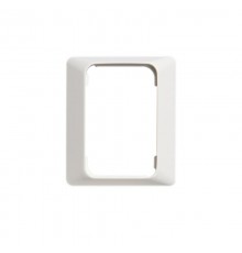Рамка 1-постовая для DoubleSchuko, 100мм серия Jussi, белая  2521-100   2TKA000813G1  ABB