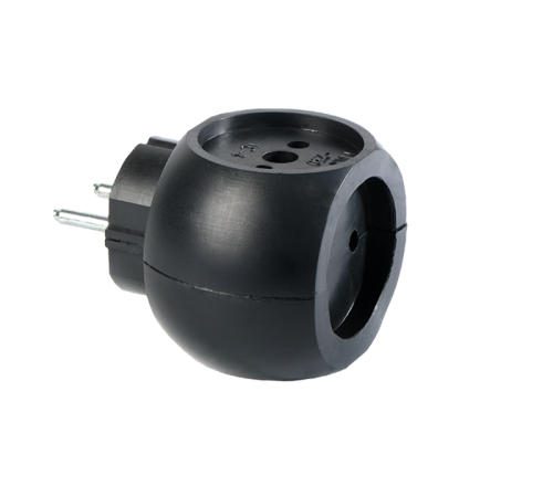 Разветвитель ФАZА АП-3-Ш черный, тройник, шар арт.1006509