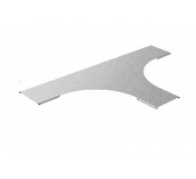 Крышка к Тройнику для лестничного лотка НЛО 600, толщ. 1,0 мм, Сендзимир цинк, 023261  КТЛНЛО-600-1,0-R330-СЦ   Ostec