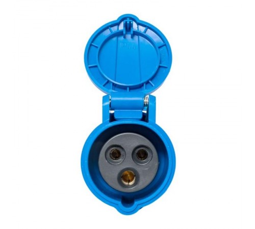 Розетка переносная 213 2Р+РЕ 16А 220В IP44 EKF PROXIMA  ps-213-16-220-PRO  EKF