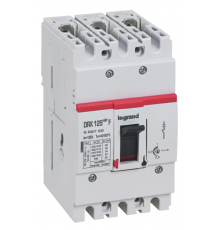 Автоматический выключатель DRX 125 HP TM Рег 3П 100A 25кА  669708  Legrand