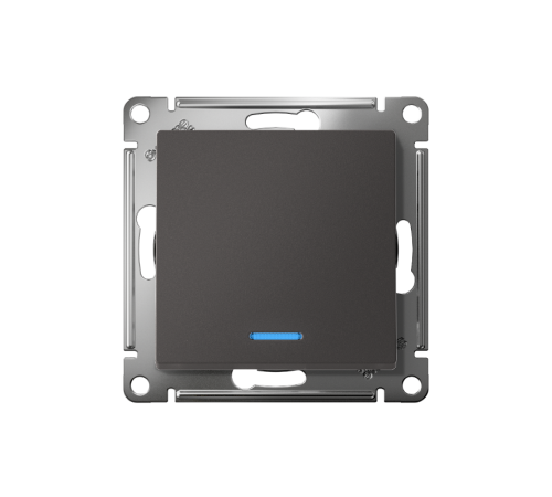 AtlasDesign Базальт Переключатель 1-кл  с подсветкой, сх.6а, 10АХ, механизам  ATN001463  SE