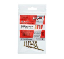 Саморез ШУж 4,5х45 пот. гол. (10 шт) - пакет ( 0,034 кг)  102503  Tech-KREP