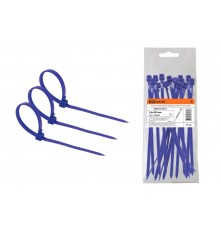 Хомуты нейлоновые 3,6х200мм (синий) (25 штук)  SQ0515-0351  TDM
