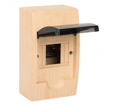 Щит распределительный навесной ЩРН-П- 4 светлое дерево IP41 EKF PROxima  pb40-n-4-light  EKF