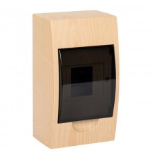 Щит распределительный навесной ЩРН-П- 4 светлое дерево IP41 EKF PROxima  pb40-n-4-light  EKF