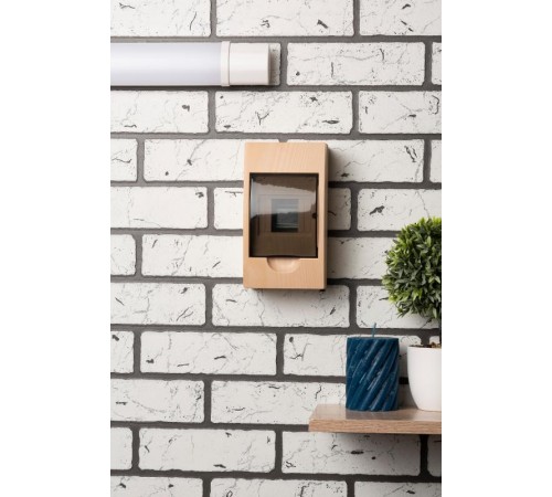 Щит распределительный навесной ЩРН-П- 4 светлое дерево IP41 EKF PROxima  pb40-n-4-light  EKF