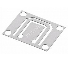 Держатель монтажный универсальный одинарный 36х46 мм для кабельного канала и кабеля  ДМУ-1  Рувинил