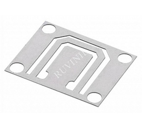 Держатель монтажный универсальный одинарный 36х46 мм для кабельного канала и кабеля  ДМУ-1  Рувинил