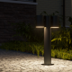 Светильник садово-парковый Sonata ландшафтный столб, 1xGU10, 90x70x470mm, 170-240V / 50Hz, Max.35W IP54  GD157  Gauss