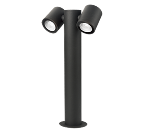 Светильник садово-парковый Sonata ландшафтный столб, 1xGU10, 90x70x470mm, 170-240V / 50Hz, Max.35W IP54  GD157  Gauss