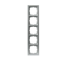 Рамка 5-постовая, серия Impressivo, алюминий  1725F85-83   2TKA000433G1  ABB