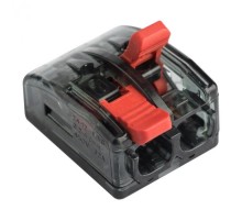 Клемма СМК 221-412 2 отверстия 0.2-4.0 мм2 (4шт.) EKF PROxima  plc-smk-221-412r  EKF