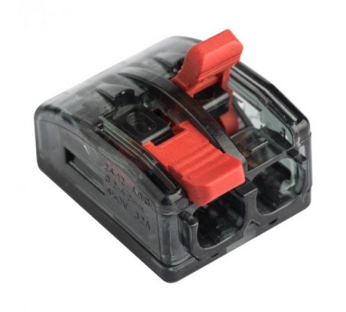 Клемма СМК 221-412 2 отверстия 0.2-4.0 мм2 (4шт.) EKF PROxima  plc-smk-221-412r  EKF