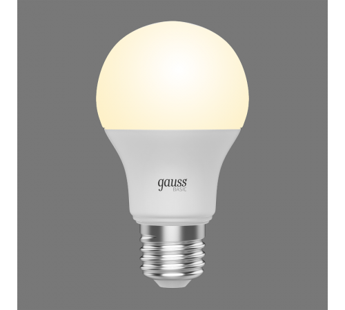 Лампа светодиодная   Basic A60 11,5W 1060lm 3000K E27 LED 1/10/50  1023212  Gauss