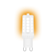 Лампа светодиодная G9 AC185-265V 3,5W 460lm 3000K керамика LED 1/10/200  107009105  Gauss