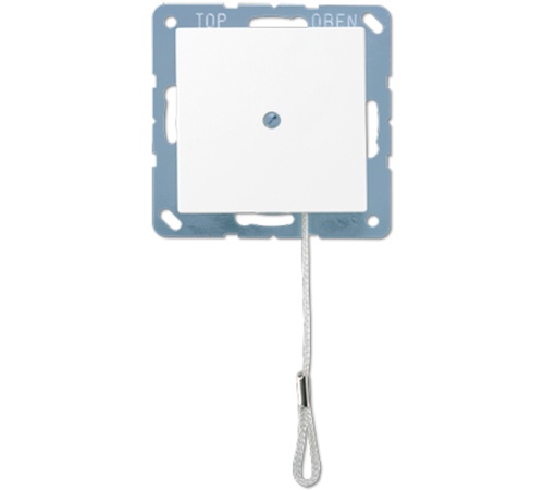 Выключатель со шнурком (универсальный) 10 A / 250 B; термопласт; белый матовый  A506BFNUZWWM  Jung