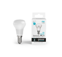Лампа светодиодная Elementary R39 4W 300lm 4100K Е14 LED 1/10/50  63124  Gauss