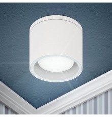 Светильник настенно-потолочный спот WL40 WH GX53, белый, IP54  Б0054415  ЭРА