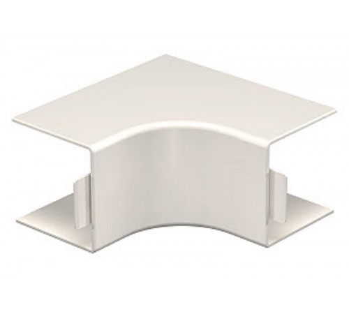 Крышка внутреннего угла кабельного канала WDK 60x60 мм (ПВХ,кремовый) (WDK HI60060CW)  6160301  OBO Bettermann