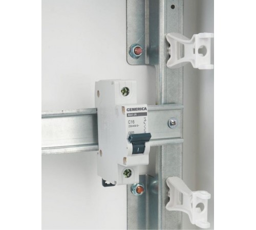 Выключатель автоматический однополюсный ВА47-29 16А C 4,5кА  MVA25-1-016-C  GENERICA