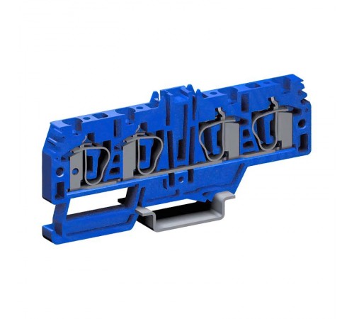 HMM.2/2+2(Ex)i, проходной зажим 2,5 кв.мм синий 2 ввод/2 вывода  ZHI520  DKC