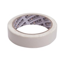 Малярная лента 24 мм, длина 25 м, на бумажной основе, белый  39150  STEKKER