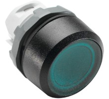 Кнопка MP1-11G зеленая (только корпус) с подсветкой без фиксации  1SFA611100R1102  ABB