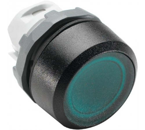 Кнопка MP1-11G зеленая (только корпус) с подсветкой без фиксации  1SFA611100R1102  ABB