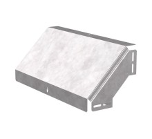 Угол вертикальный внешний 90 градусов с крышкой Стандарт 500х100   PR16.0588  Промрукав