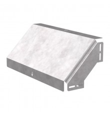 Угол вертикальный внешний 90 градусов с крышкой Стандарт 500х100   PR16.0588  Промрукав