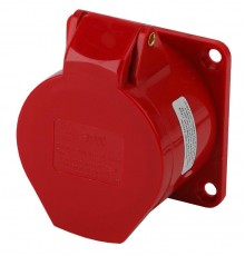 Розетка стационарная внутренняя 415 3Р+РЕ+N 16А 380В IP44  Б0032869  ЭРА