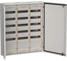 TITAN 5 Корпус металлический ЩРн-216 (3х72) 960х830х140 IP54 серый  TI5-50-N-3X072-54-7035  IEK