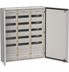 TITAN 5 Корпус металлический ЩРн-216 (3х72) 960х830х140 IP54 серый  TI5-50-N-3X072-54-7035  IEK