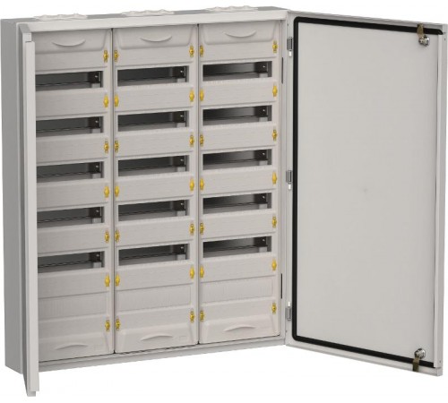TITAN 5 Корпус металлический ЩРн-216 (3х72) 960х830х140 IP54 серый  TI5-50-N-3X072-54-7035  IEK
