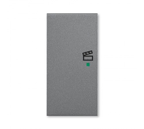 ABB Levit Сталь Клавиша 2-ая левая с символом сцены free@home  6220H-A02103 69  2CHH622103A4069  ABB