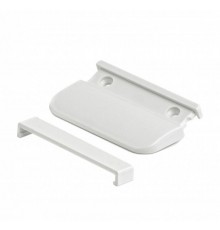 Ручка балконная пластик, белый (1 шт) - пакет   148126  Tech-KREP