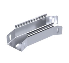 Угол горизонтальный 45 градусов Стандарт INOX (AISI 316) 50х50  PR16.3433  Промрукав