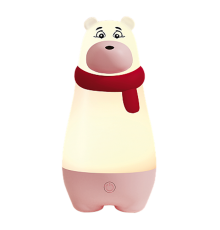 Светильник настольный МИШКА (красн.)  .5061231  Jazzway
