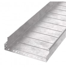 Лоток неперфорированный Профи HDZ 400х100x3000 (1,0 мм) (6 м/уп)  PR16.13838  Промрукав