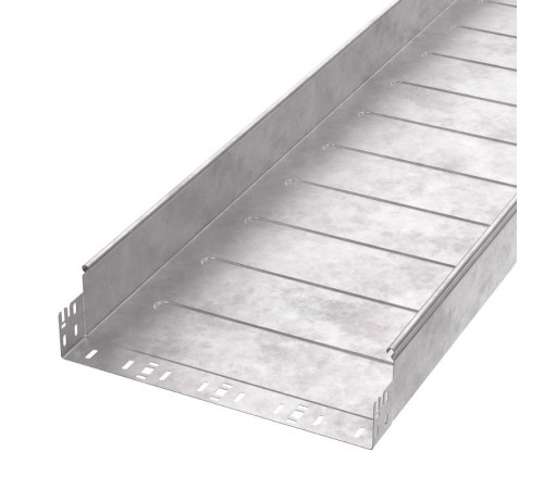 Лоток неперфорированный Профи HDZ 400х100x3000 (1,0 мм) (6 м/уп)  PR16.13838  Промрукав