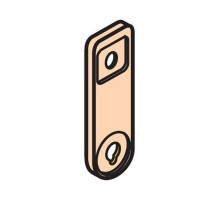 Набор для настенного монтажа для шкафа GEMINI  1SL0342A00  ABB