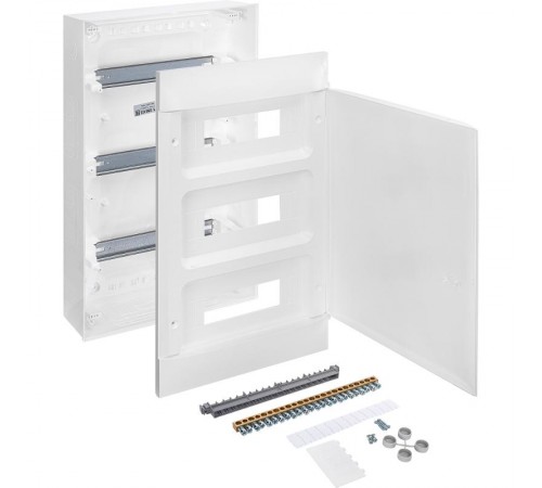 Practibox S Пластиковый щиток Навесной 3X12 Белая дверь  135603  Legrand