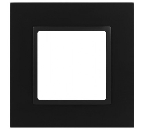 Рамка для розеток и выключателей Elegance 14-5011-05 Classic, на 1 пост, антрацит  Б0060575  ЭРА