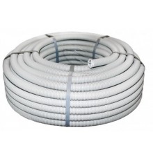 Труба ПВХ гибкая гофр. d20мм, тяжёлая с протяжкой, 100м, цвет серый PROxima  tg-z-20-t  EKF