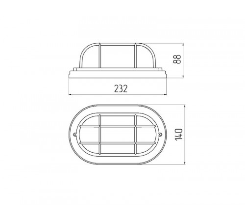 Светильник пылевлагозащищен. под лампу для ЖКХ НБО 04-60-022 с решеткой КАНТРИ (дерево), 60Вт, Е27, 220В, IP54, УХЛ4 основание сталь  Б0048418  ЭРА