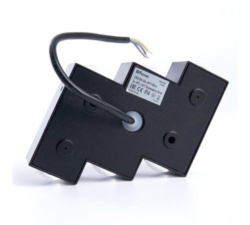 Светодиодный светильник аритектурный 6*1W, 600Lm, 4000K, черный DH110  11704  FERON