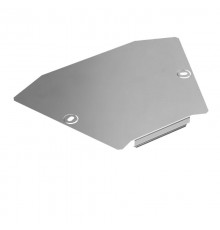 Крышка угла горизонтального 45 градусов Стандарт INOX (AISI 304) 200  PR16.3428  Промрукав